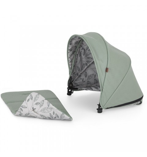 Petite&Mars - Budka z dwustronną wkładką do wózka Royal2 | Iron Green